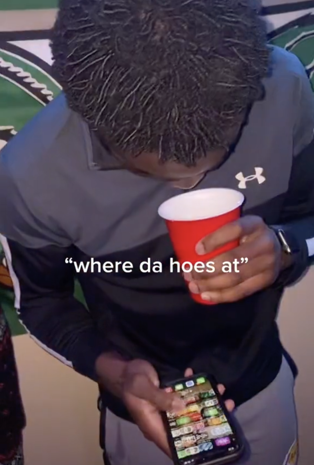 Checking the Weather App at the Party "Where the Hoes At?" / When the