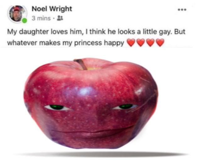 Wapple (meme) Apple With A Face / Wapple Know Your Meme