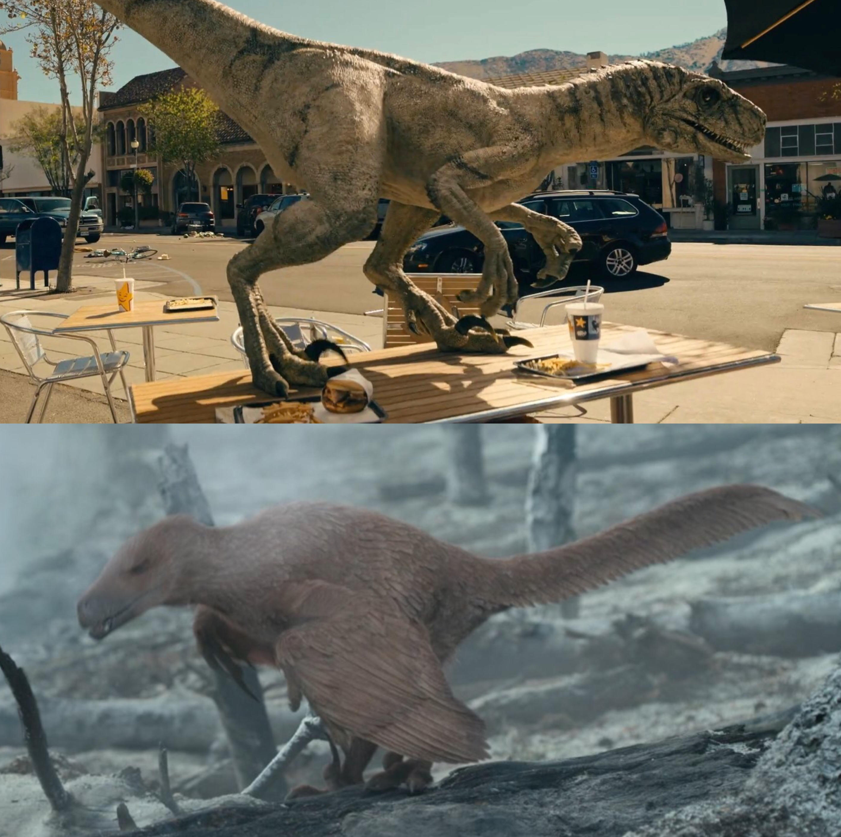 Jurassic world and prehistoric planet Atrociraptor | Prehistoric Planet ...