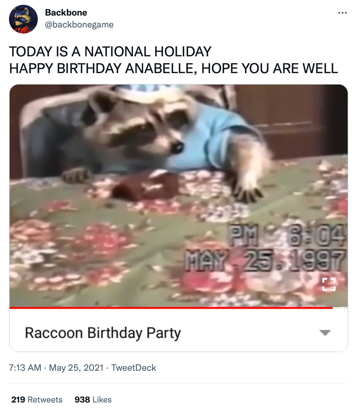 Everyone Wish Annabelle A Happy Birthday | Happy Birthday Annabelle