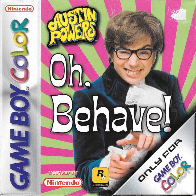 Austin Powers Oh, Behave! for Game Boy Color (2000) Real Fake