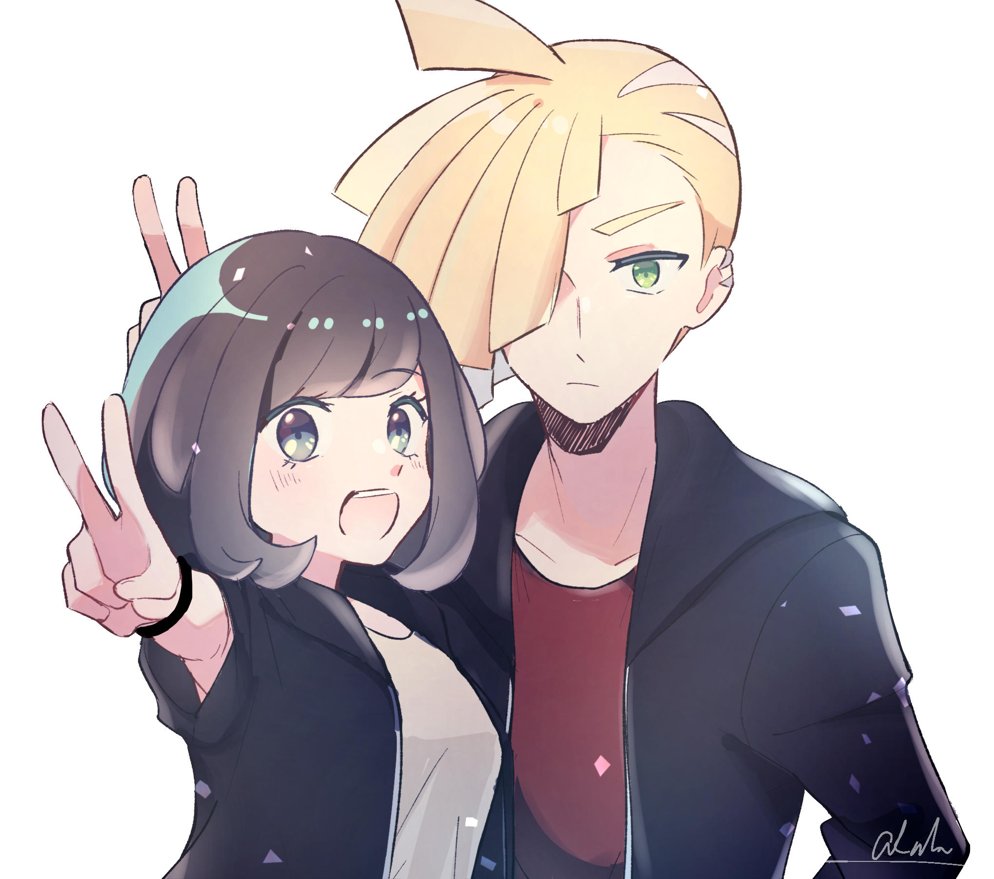 Selene & Gladion | Pokémon Sun and Moon | Know Your Meme