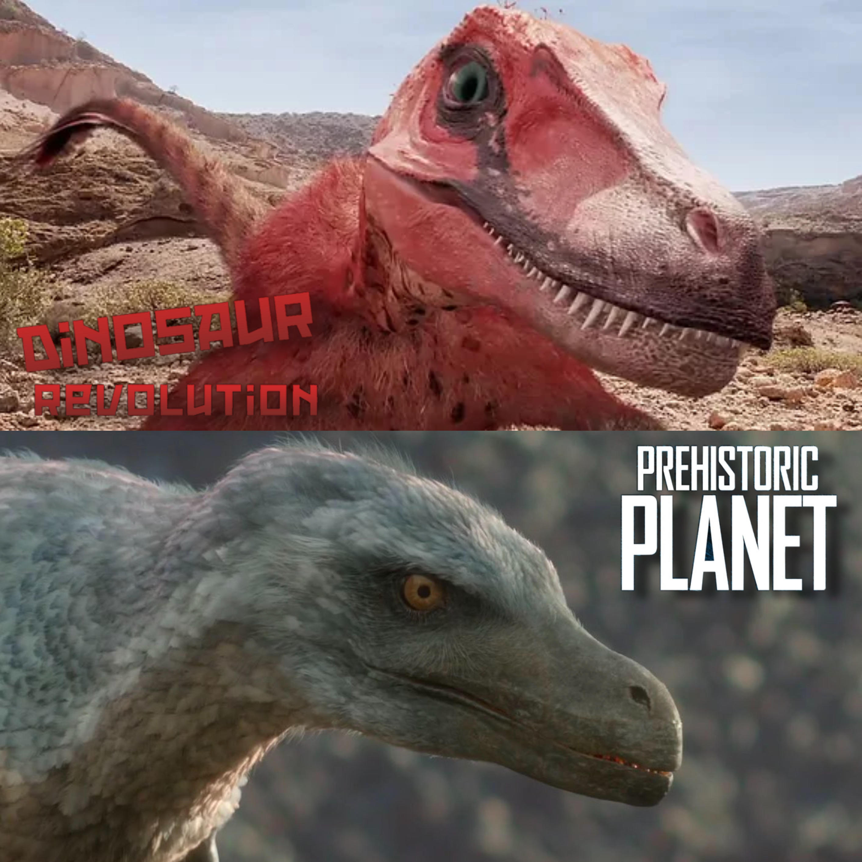 Prehistoric planet velociraptor comparison 3 | Prehistoric Planet ...