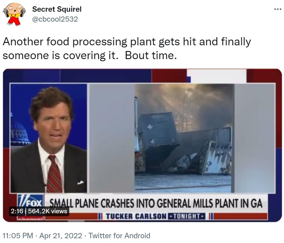 Another food processing plant gets hit and finally someone is covering