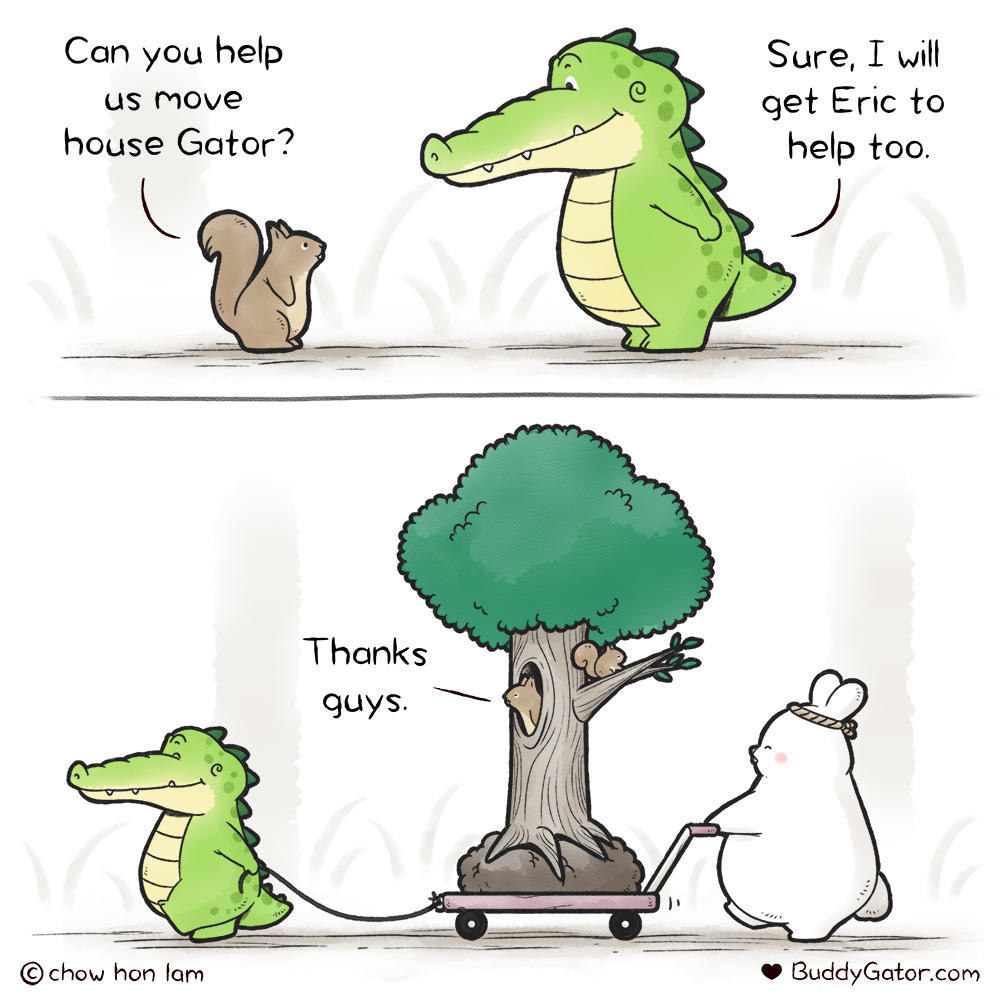 Buddy Gator Moving House /r/wholesomememes Wholesome Memes Know