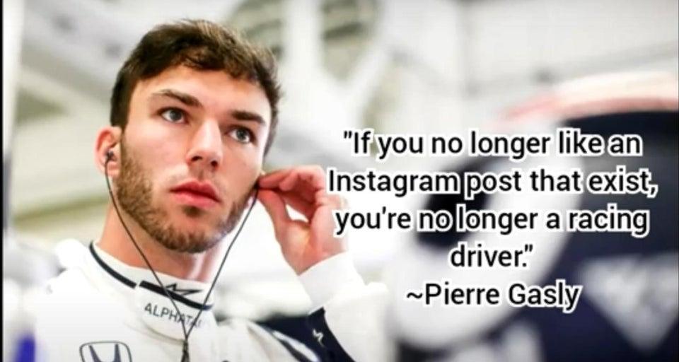 Liked by Pierre Gasly (meme) Liked by Pierre Gasly Know Your Meme