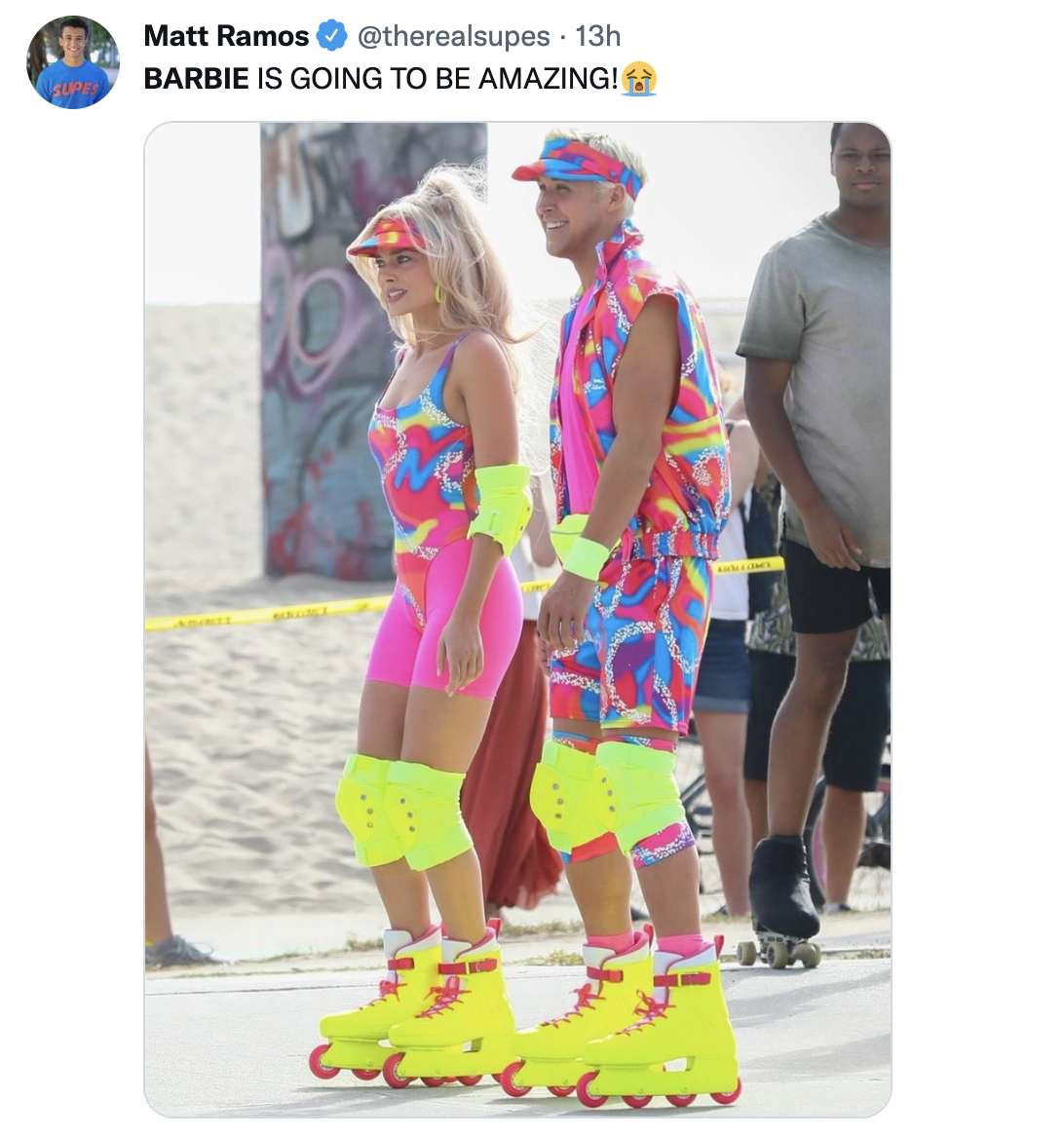 Barbie Venice Beach Roller Blade Costumes | Barbie (2023 Film) | Know