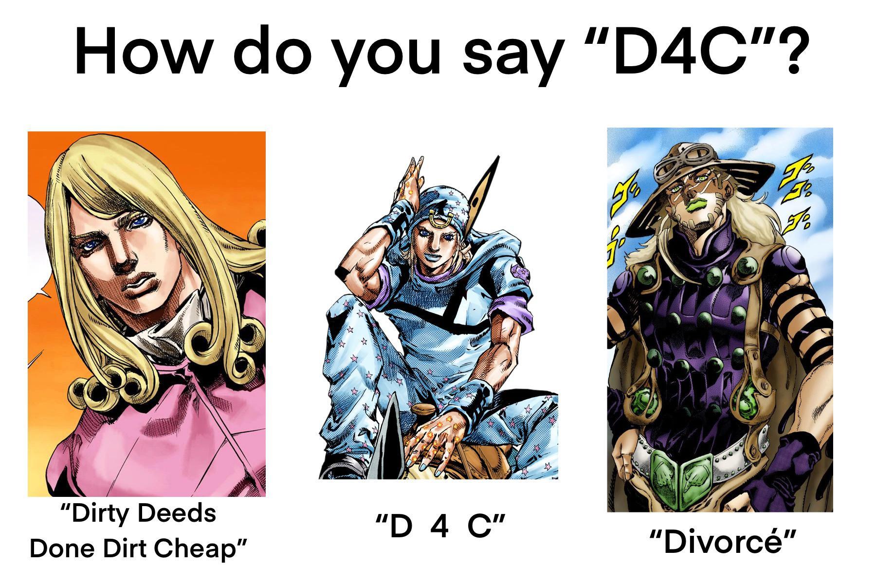 How Do You Say It r ShitPostCrusaders JoJo s Bizarre Adventure