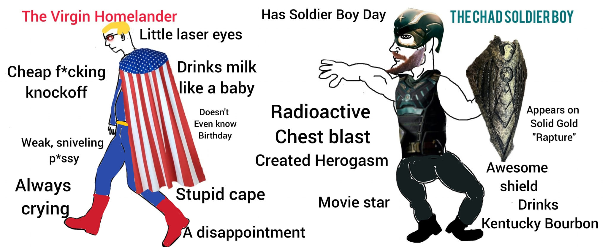 solid gold chad Soldier Boy Singing "Rapture" By Blondie / Fab Five