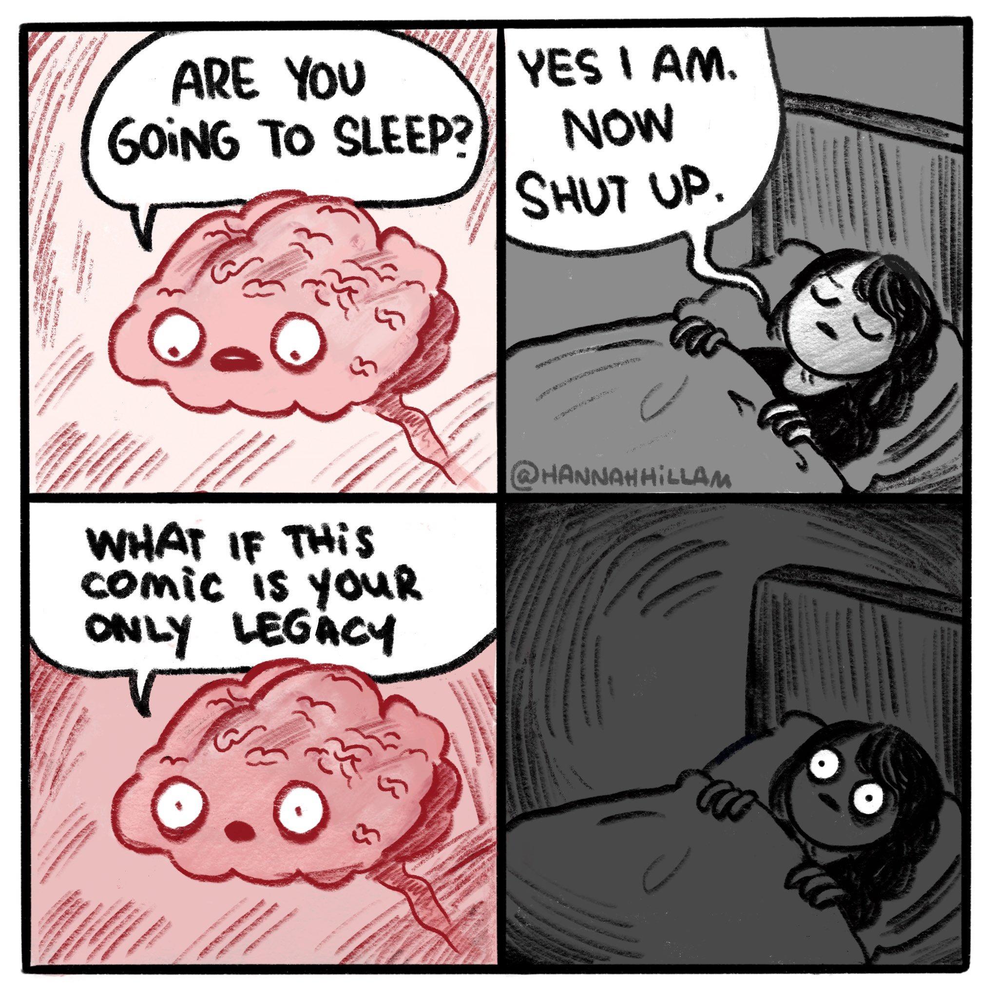 Are You Going To Sleep Meme Template