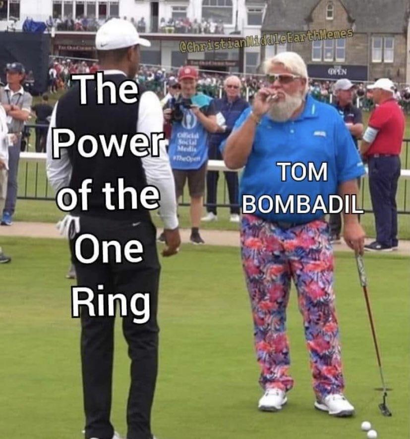 Tiger Woods John Daly Meme Template