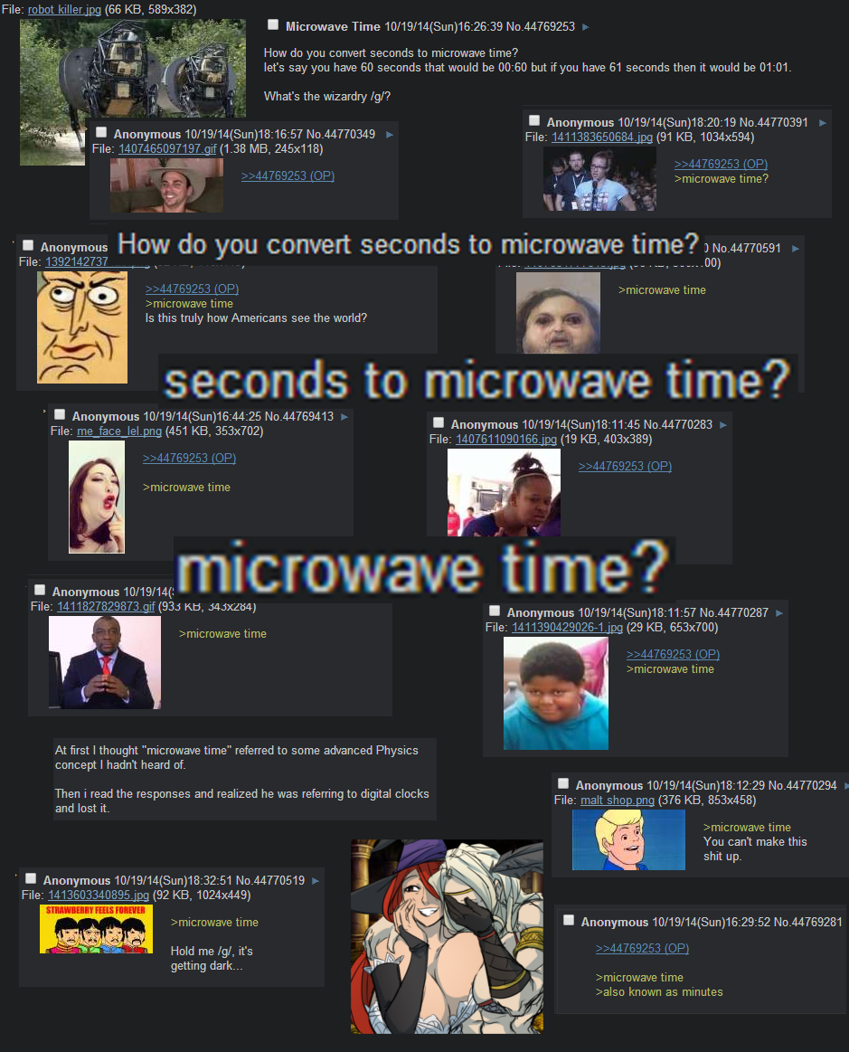 Anon Doesn t Understand Microwave Time r Greentext Greentext 