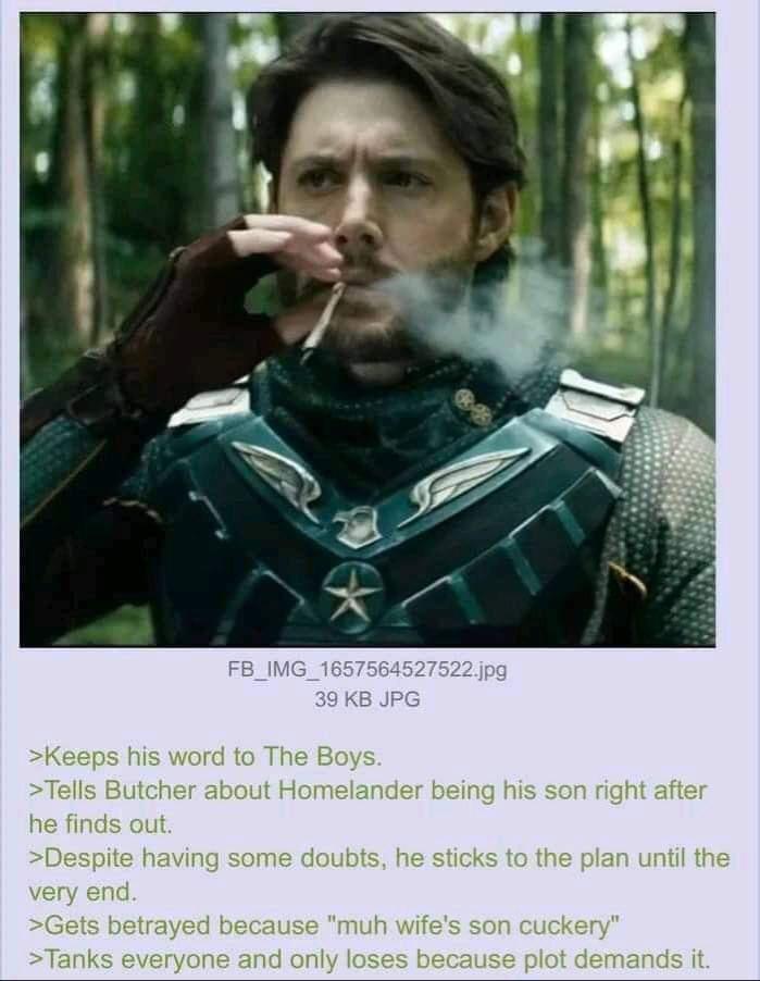 Anons take on Soldier Boy /r/Greentext Greentext Stories Know