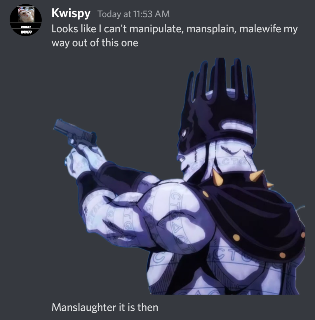 white snake with gun /r/ShitPostCrusaders/ JoJo's Bizarre Adventure Know Your Meme