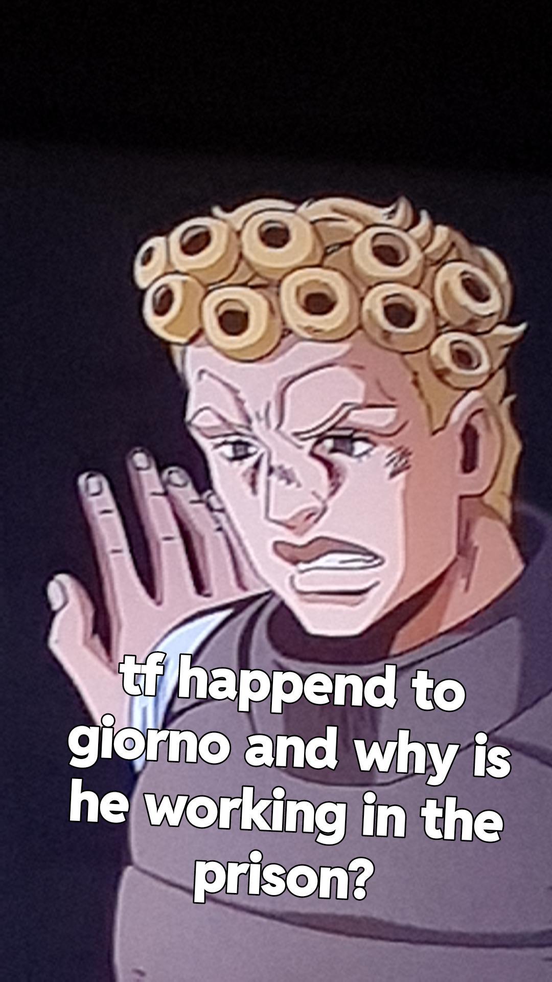 curly hair go brr /r/ShitPostCrusaders/ JoJo's Bizarre Adventure