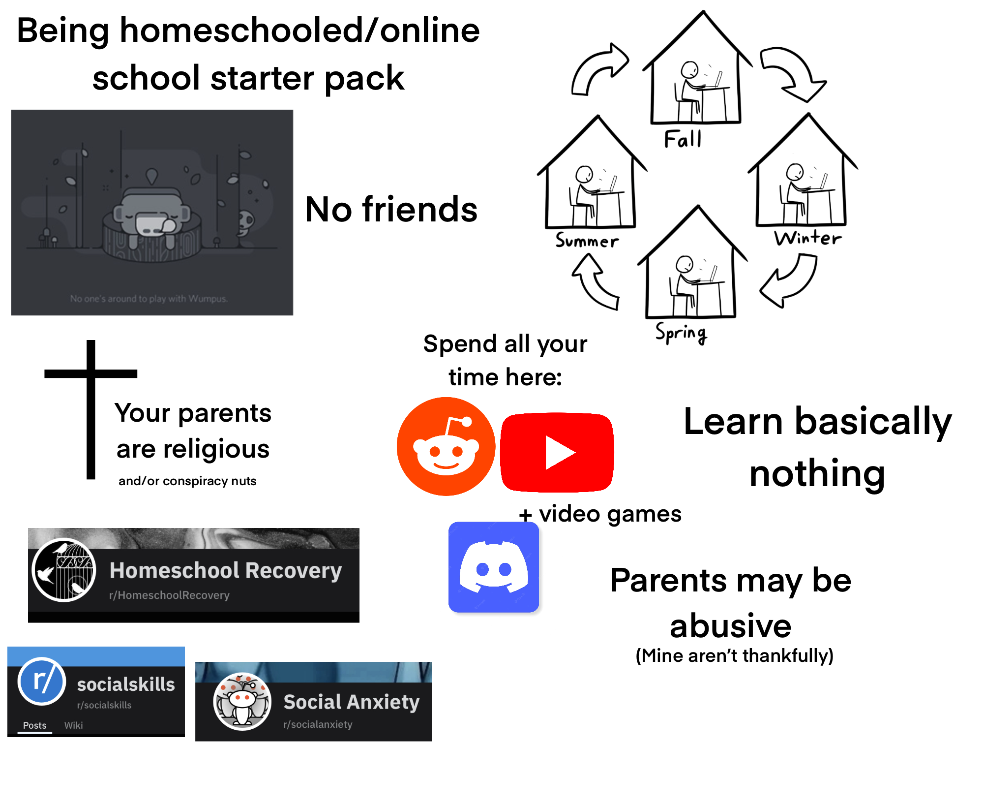 being-homeschooled-or-online-schooled-starter-pack-r-starterpacks