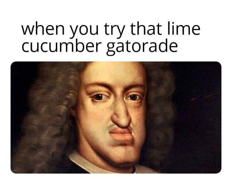 Cucumber Lime Gatorade habsburg jaw Cucumber Lime Gatorade Know