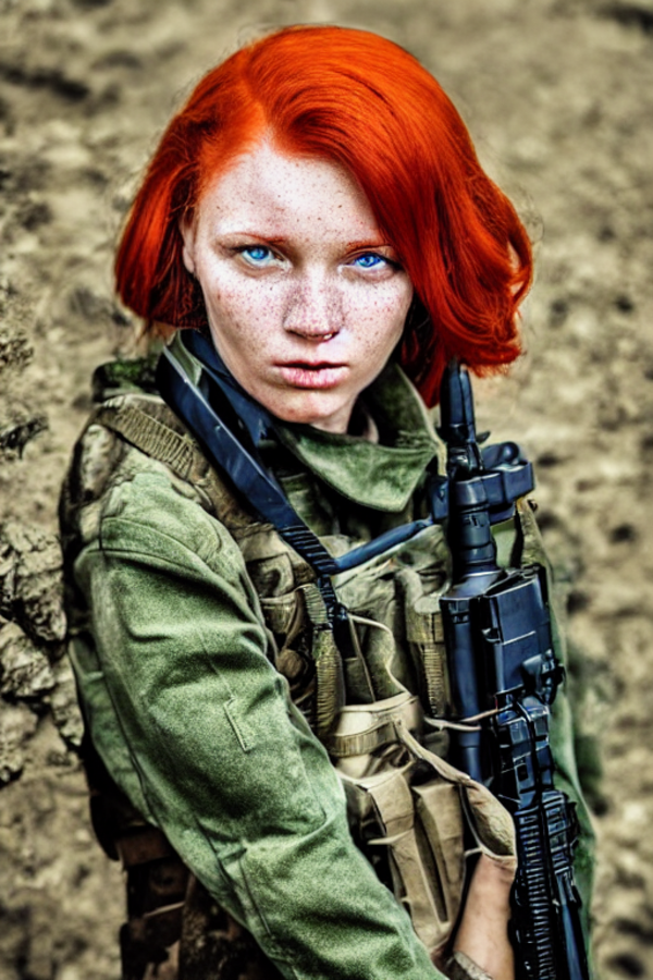 Redhead Soldier Stable Diffusion Know Your Meme
