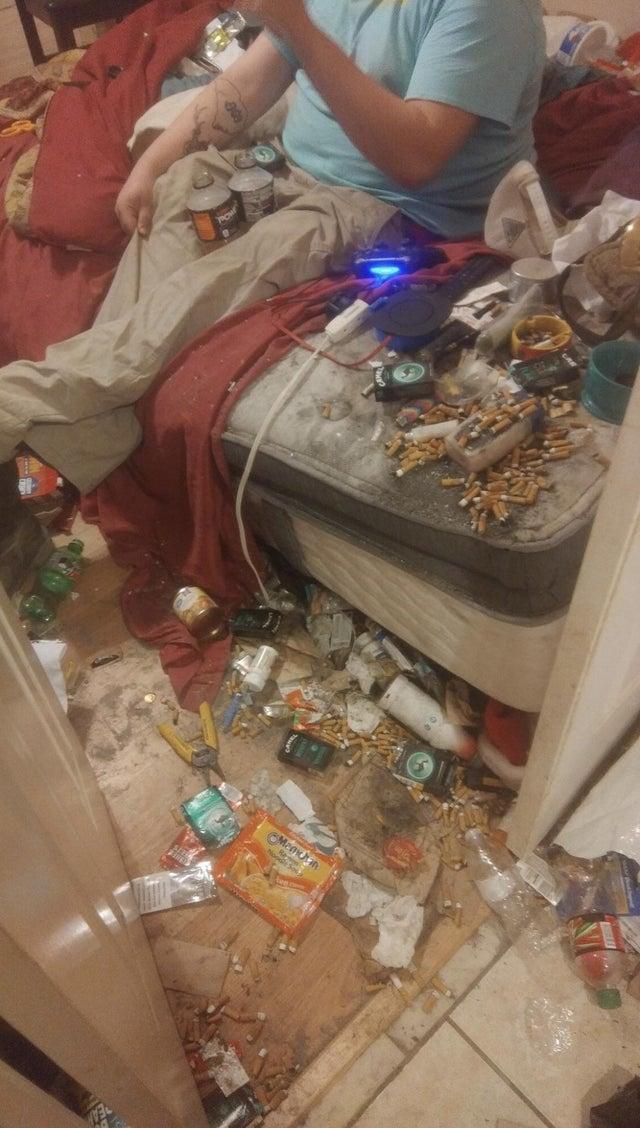 The Mattress Is the Ashtray, the Floor Is the Trash Trashy Know