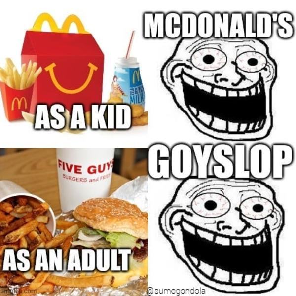 Yeah uhhh its deadlift day think I'll have bacon cheeseburger large