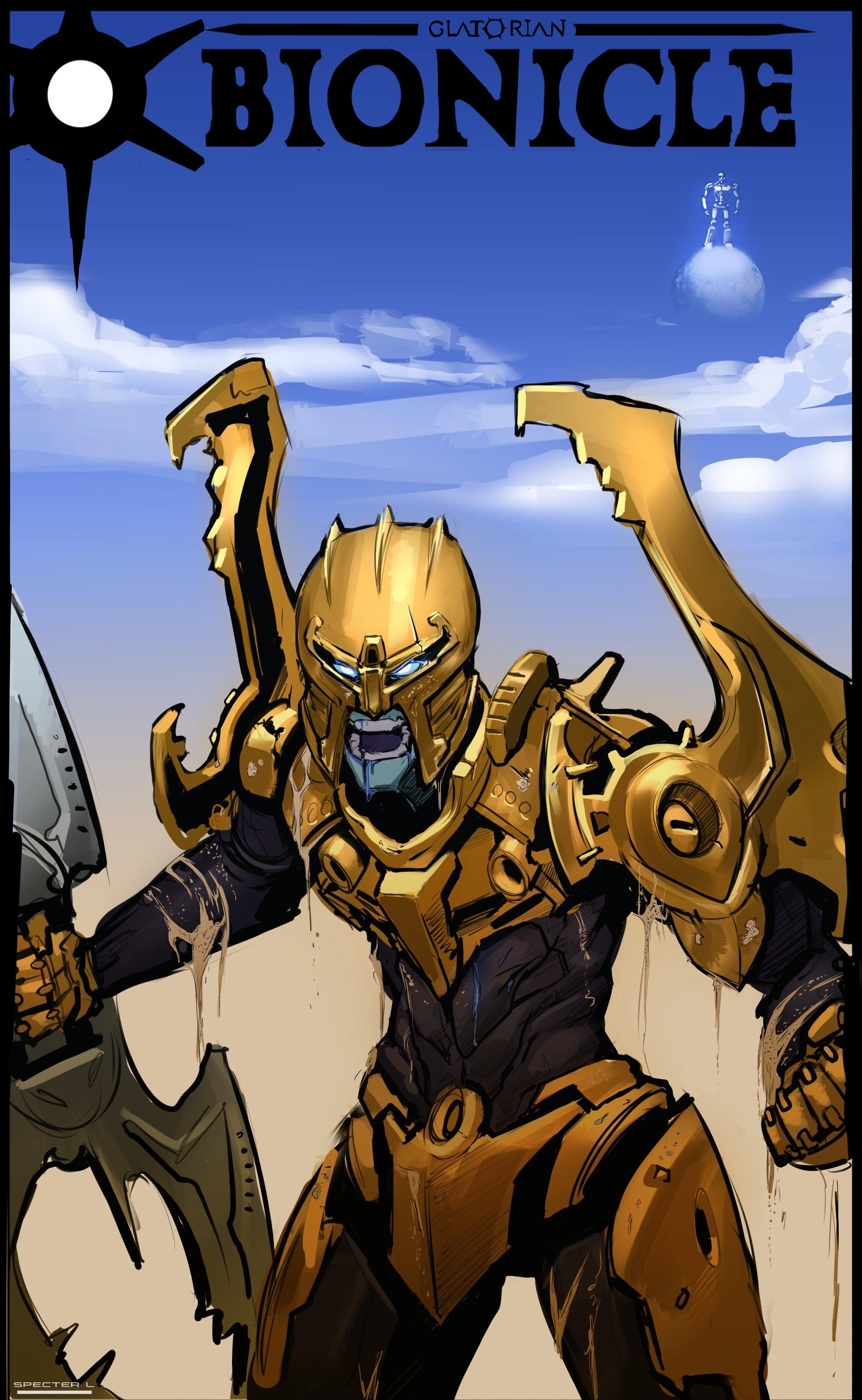 Bionicle Glatorian cape study | Bionicle | Know Your Meme