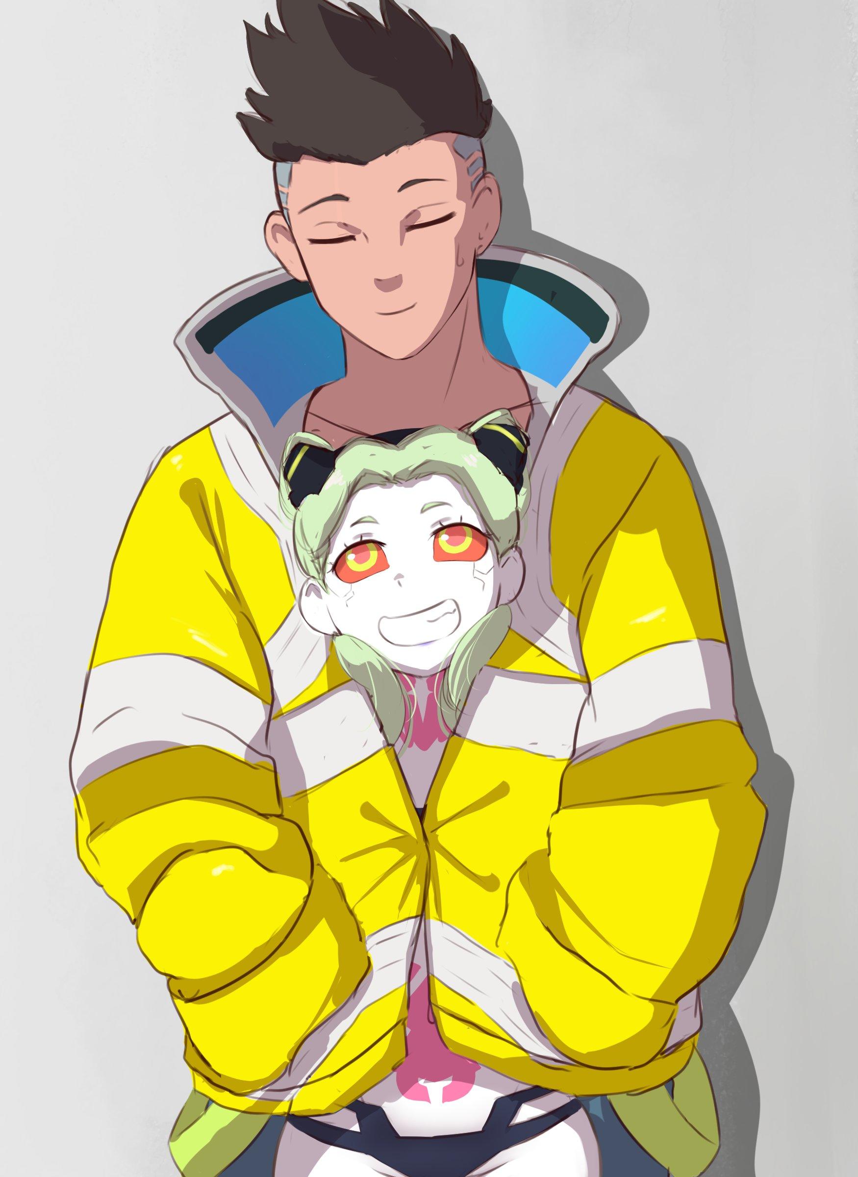 just a quick David Rebecca ~ Cyberpunk Edgerunners Know Your Meme