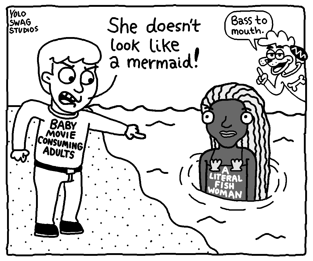 Yolo Swag Studios Little Mermaid Controversy Comic Yolo Swag Studios