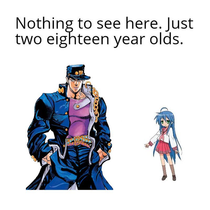 why jotaro is so big /r/ShitPostCrusaders/ JoJo's Bizarre Adventure