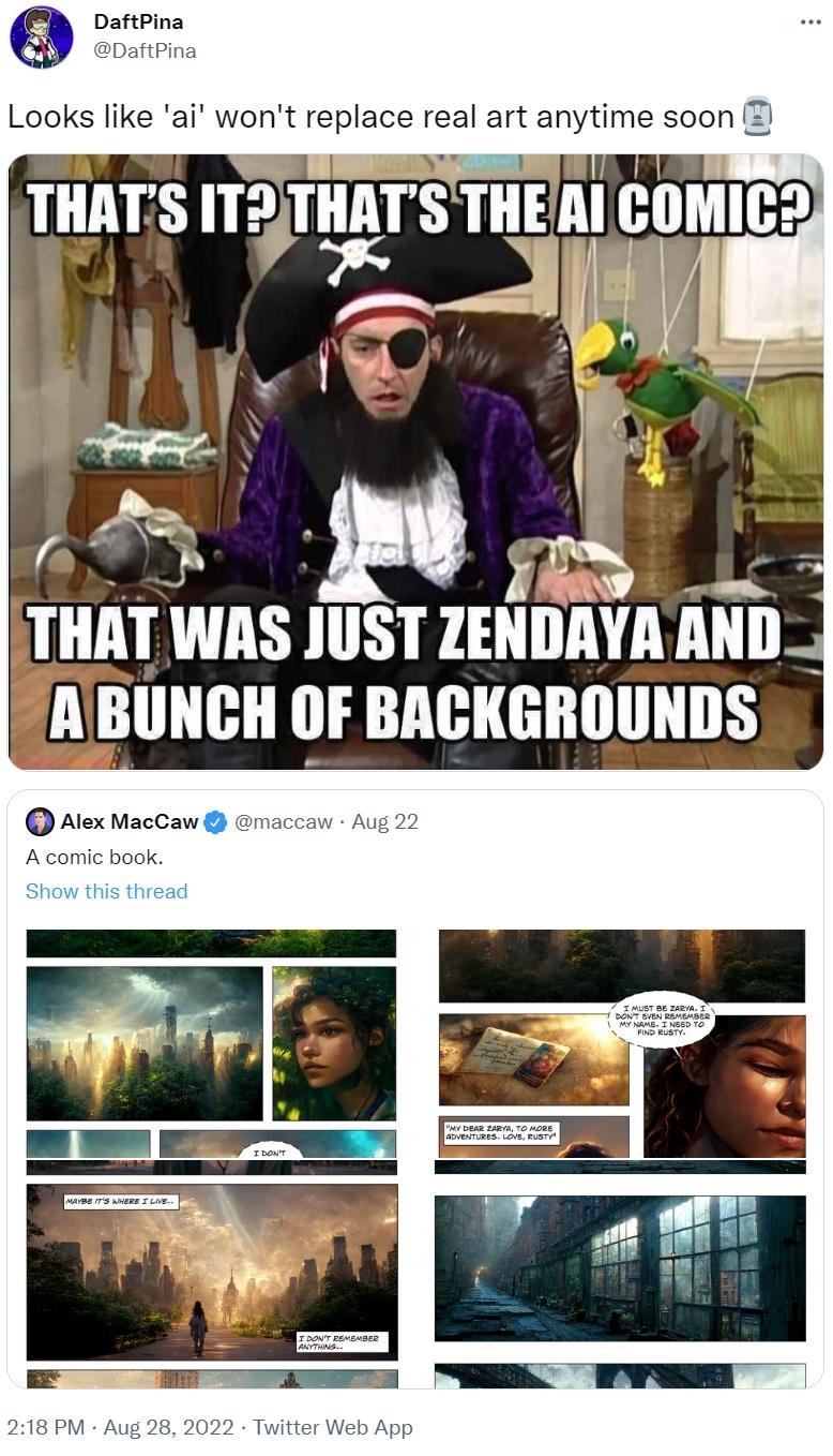 That's It? That's the AI Comic? AI Art Know Your Meme