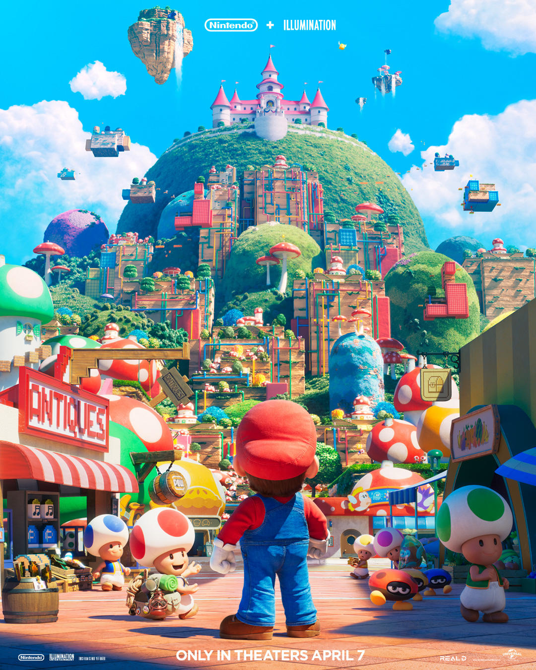 Untitled Super Mario Bros Movie Poster Teaser | The Super Mario Bros. Movie  (2023 Film) | Know Your Meme