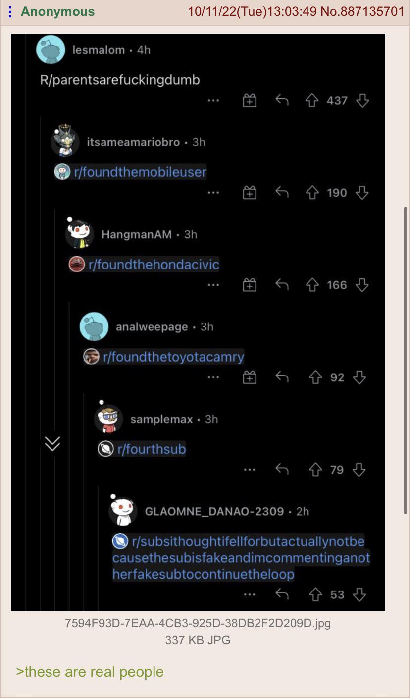 Anon Discusses Redditors r Greentext Greentext Stories Know Your 
