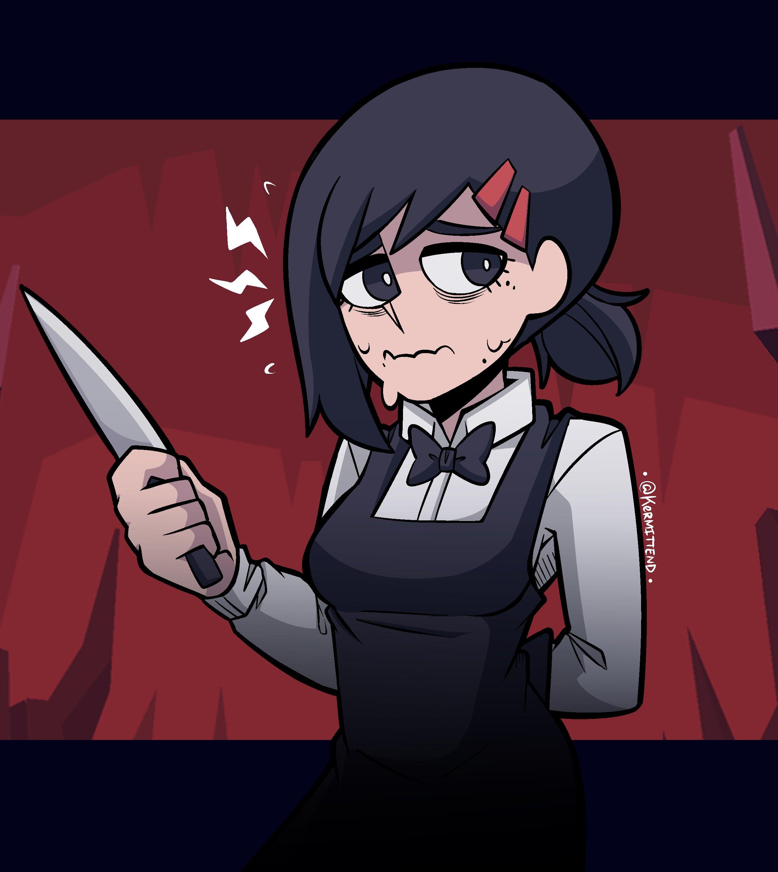 Helltaker Kobeni Kobeni (Chainsaw Man) Know Your Meme