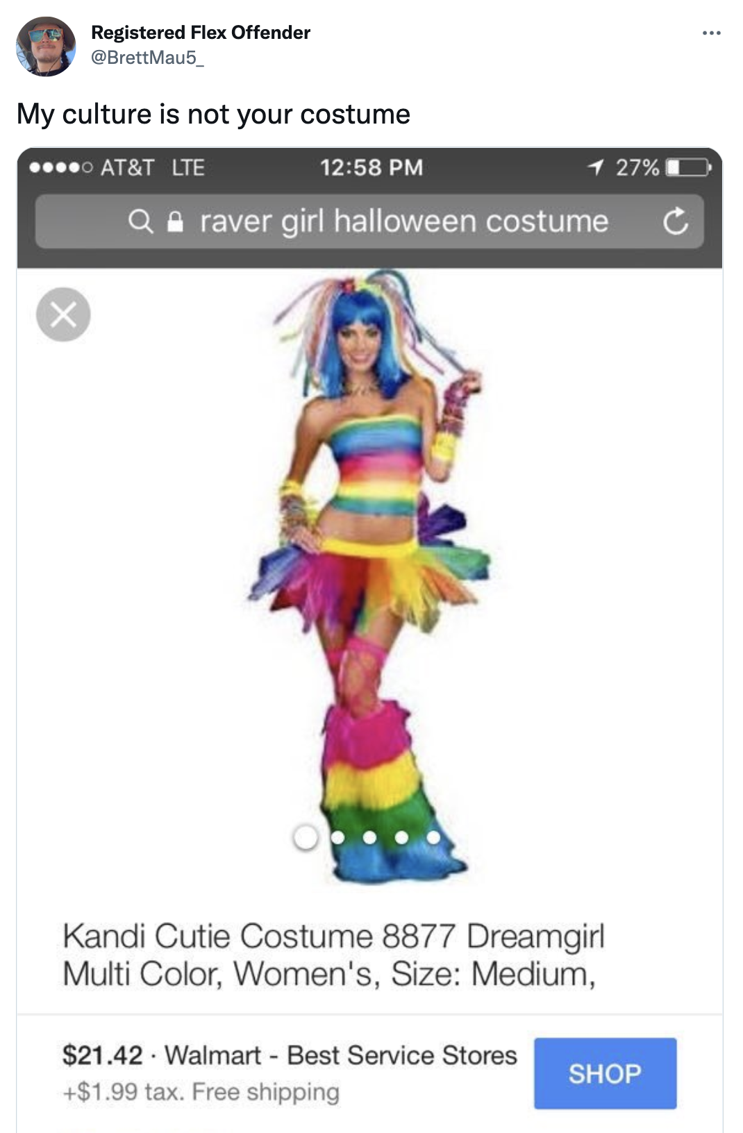"My Culture Is Not Your Costume" (Twitter Meme) My Culture Is Not