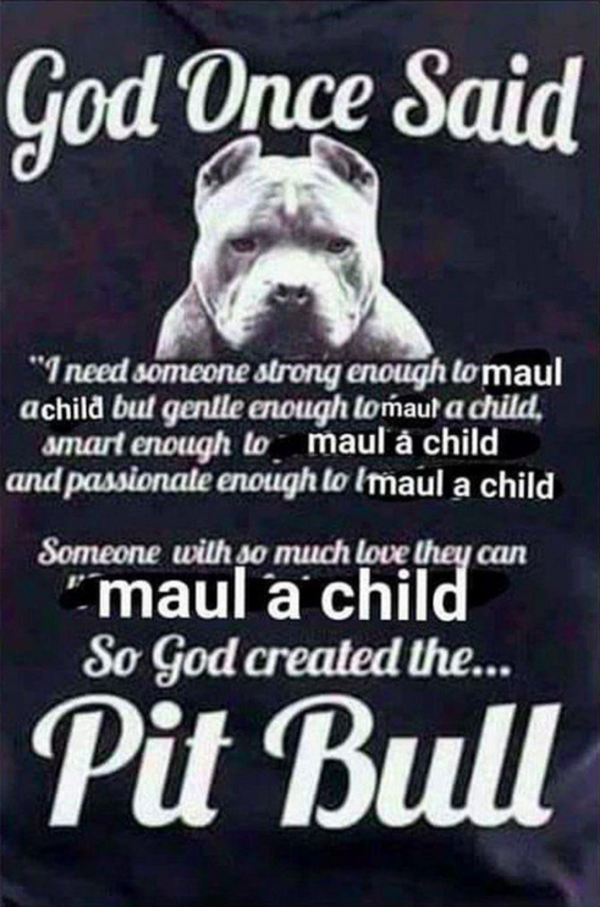 AntiPitbull Memes Pitbulls vs. Toddlers Know Your Meme