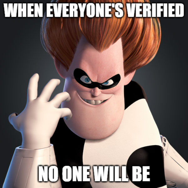 Believe It Twitter 8 Blue Checkmark Know Your Meme