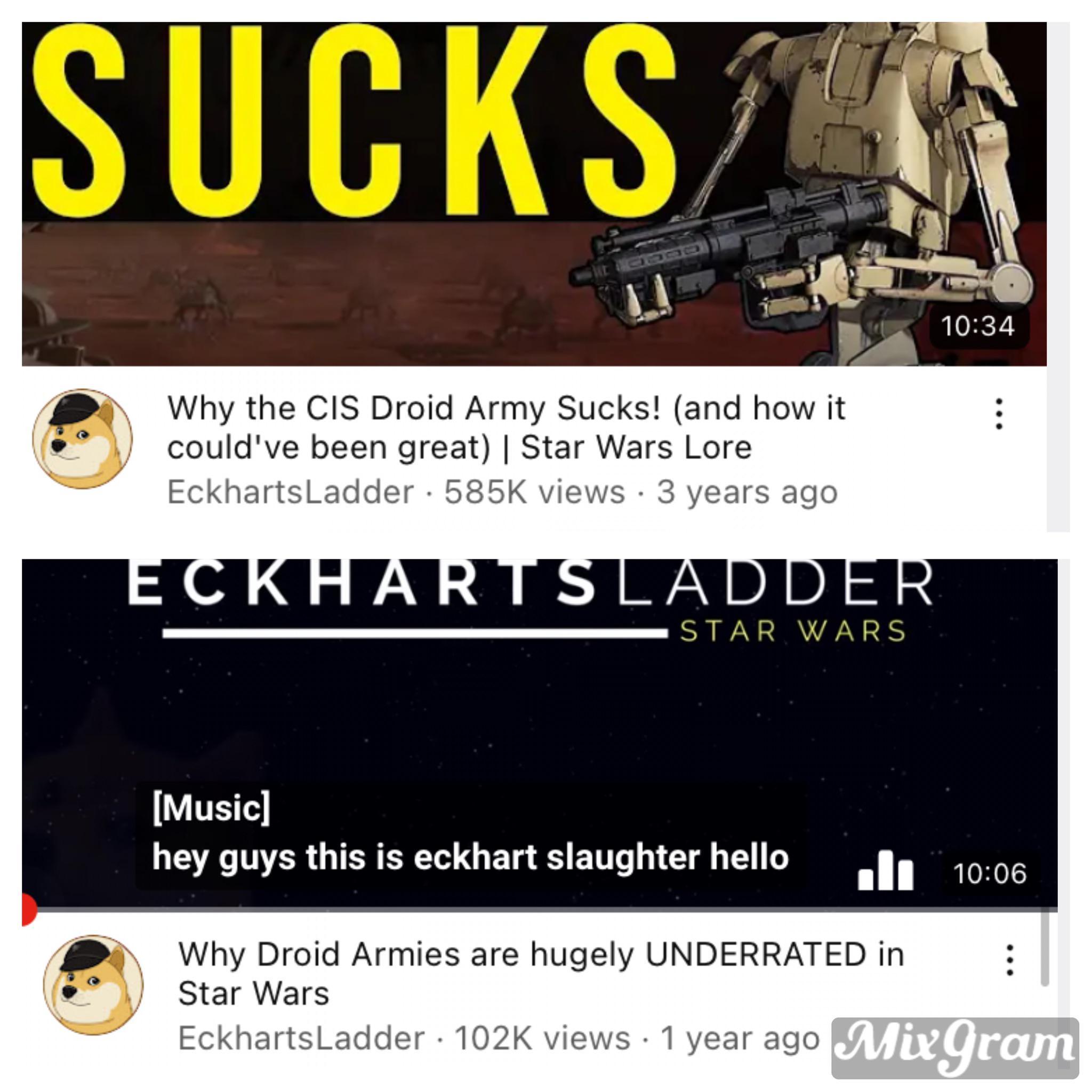 Eck… what's going on, big guy? The droid army sucks and it doesn't suck? |  /r/PrequelMemes | Prequel Memes | Know Your Meme