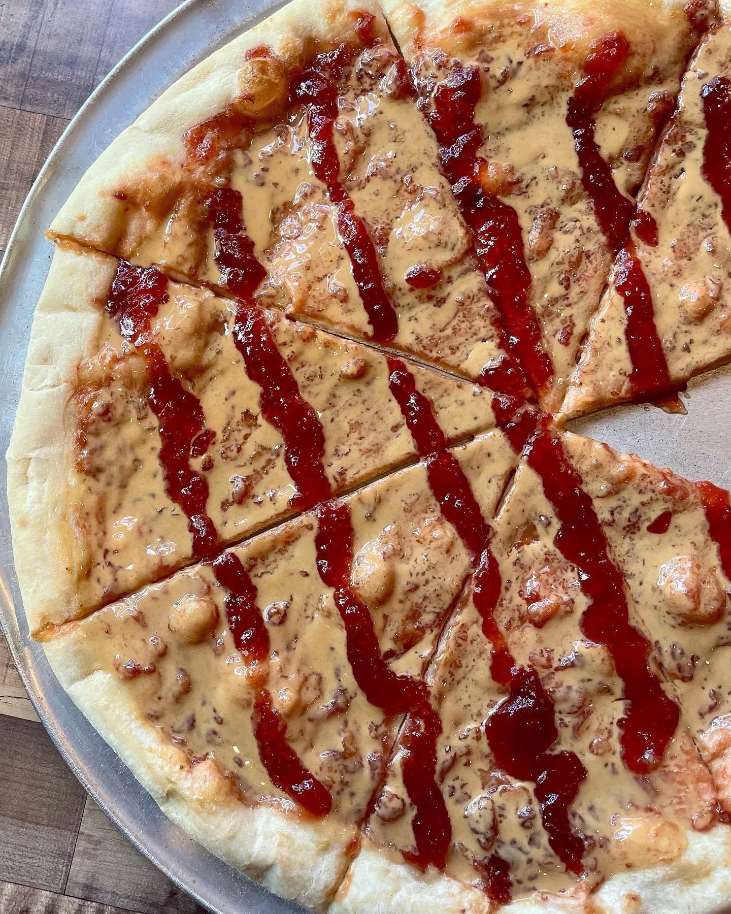 Peanut butter and jelly pizza Pizza Know Your Meme