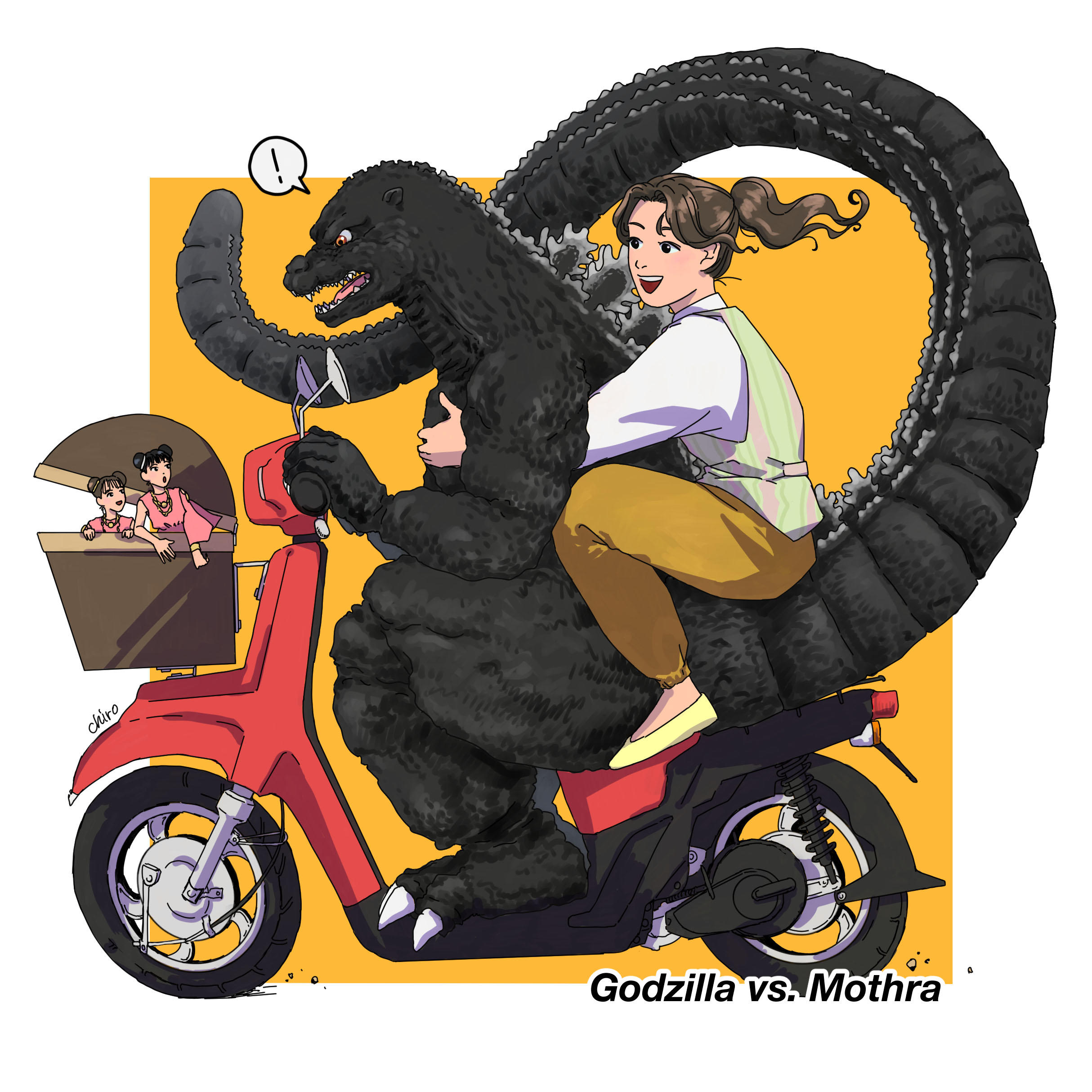 Godzilla vs mothra | Godzilla | Know Your Meme