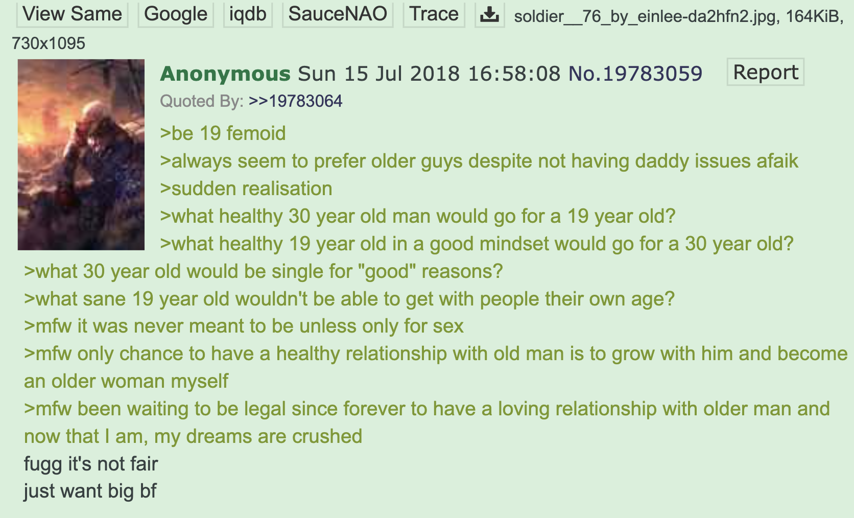 Femoid 4chan Greentext Femoid Know Your Meme