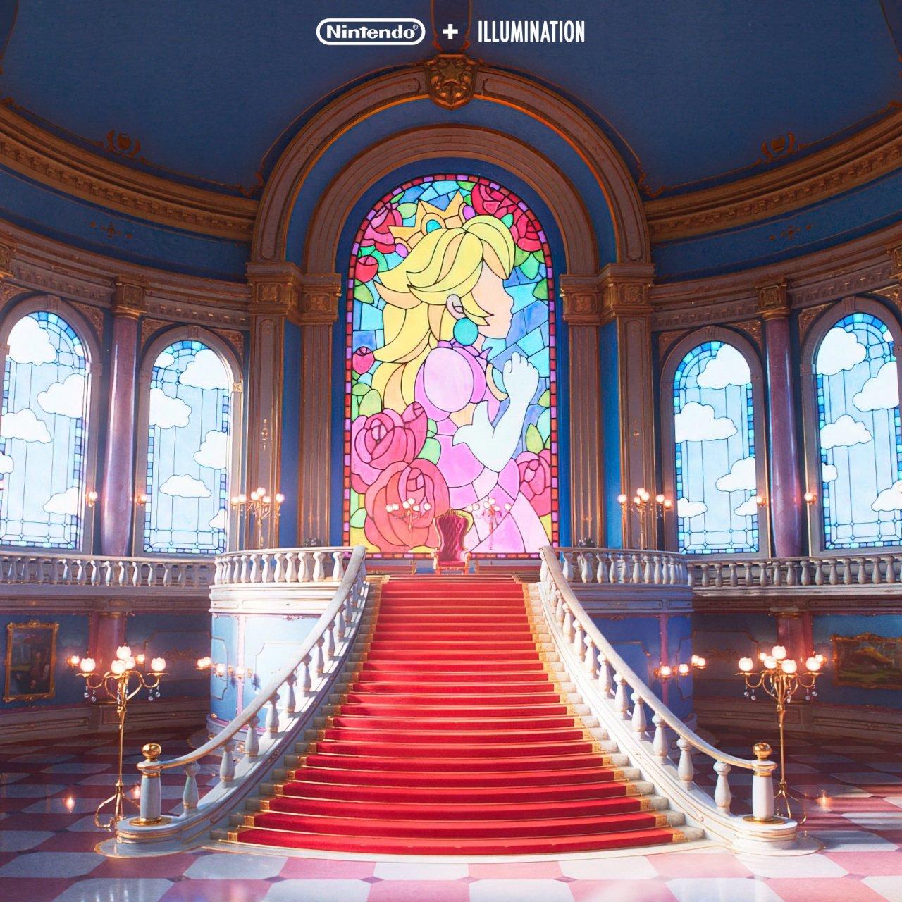 Peach s Throne Room The Super Mario Bros Movie 2023 Film Know 