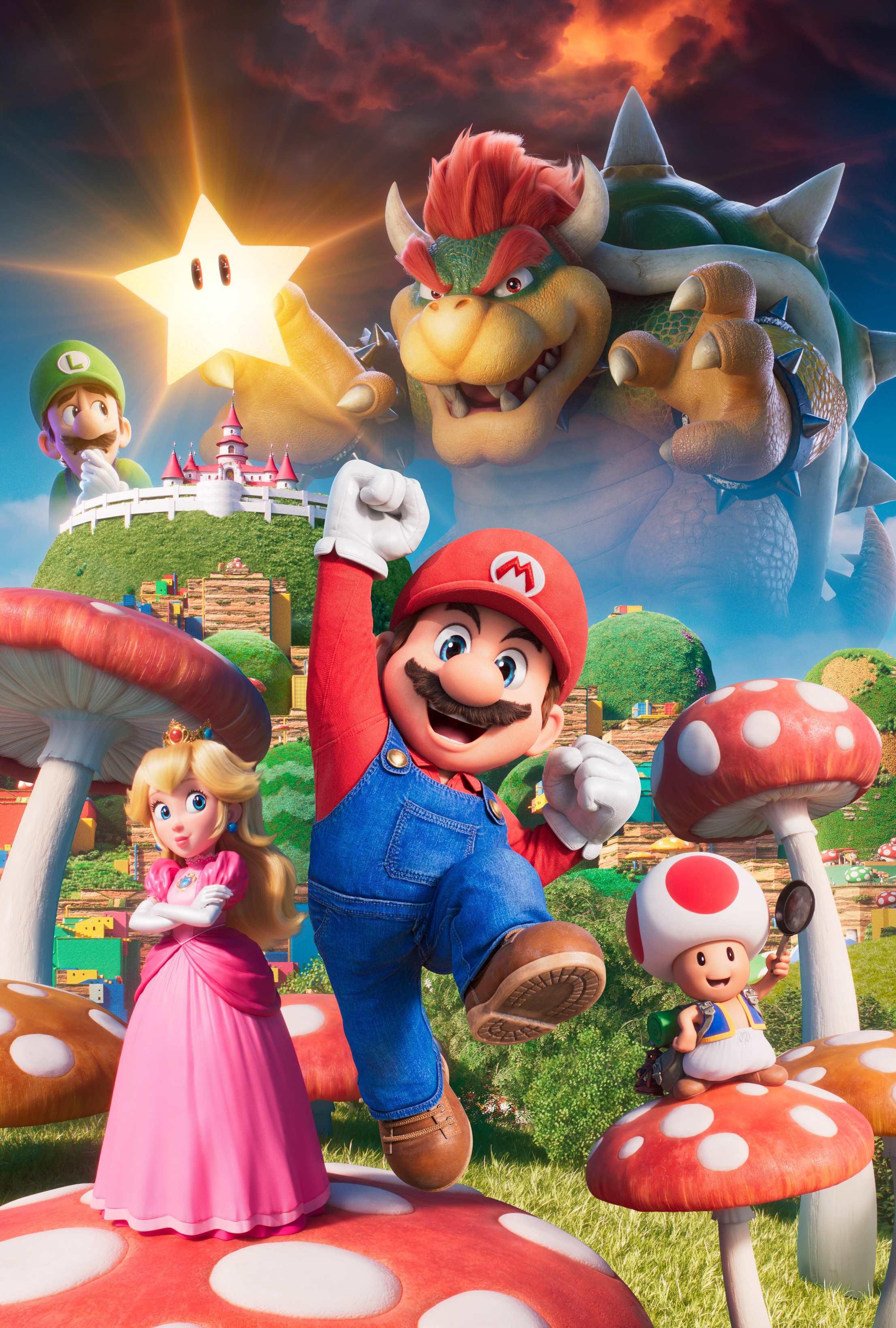 Leaked Poster The Super Mario Bros Movie 2023 Film Know Your Meme