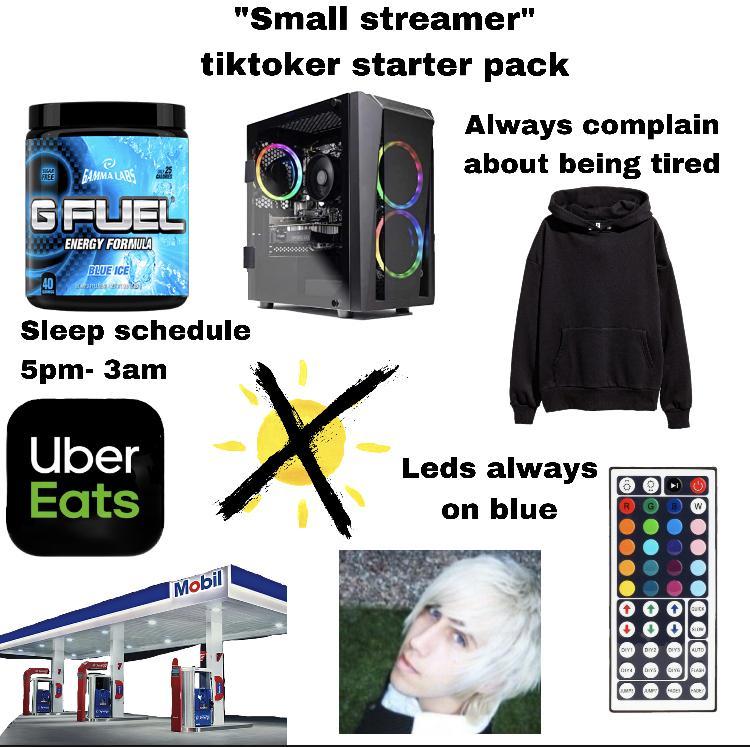 Small streamer starter pack | /r/starterpacks | Starter Packs | Know ...