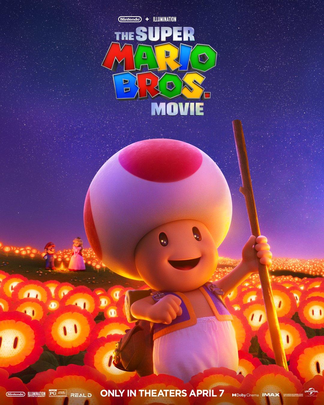 fire flower are weirdly detailed The Super Mario Bros. Movie (2023