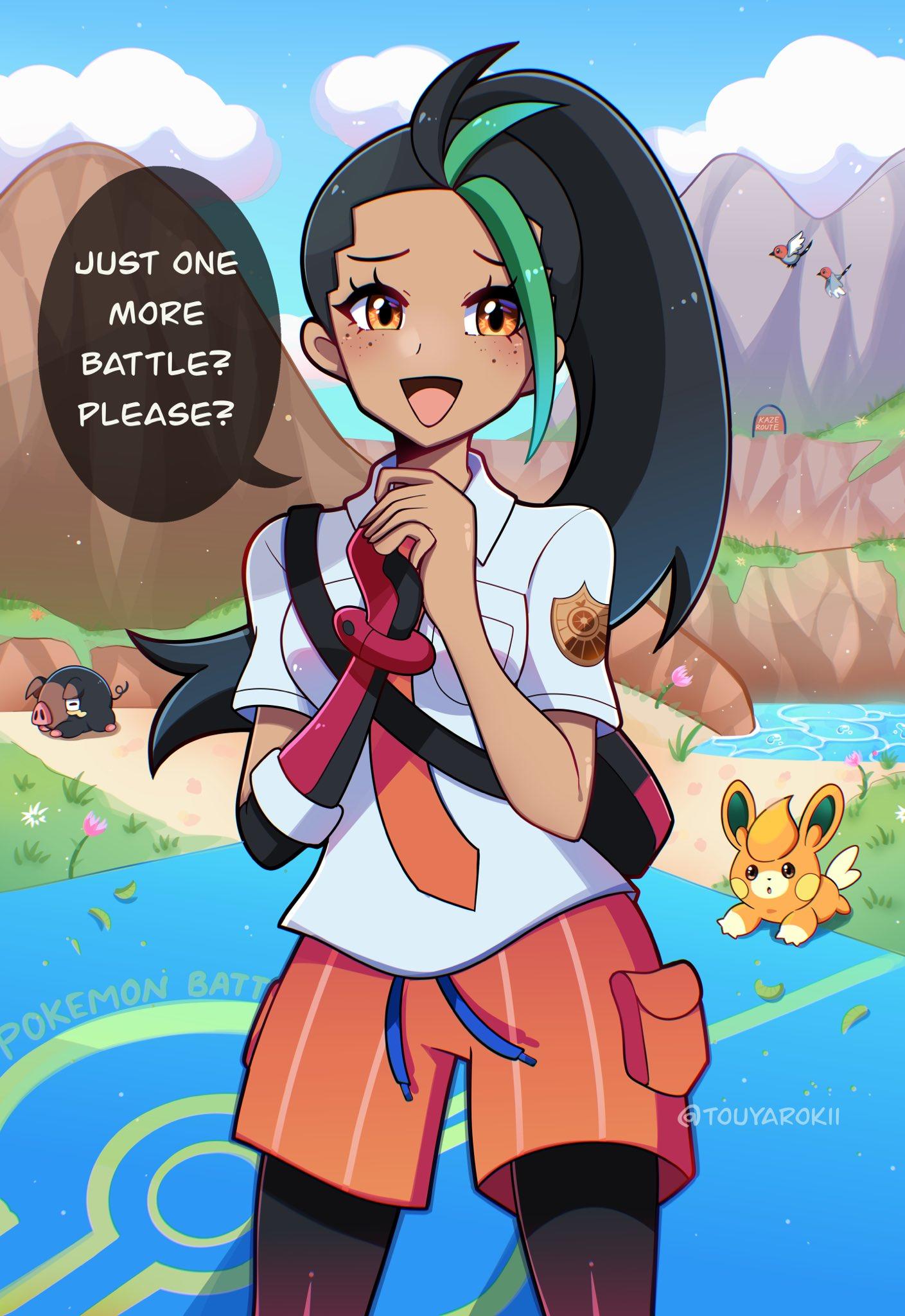 nemona-wants-a-pokemon-battle-nemona-know-your-meme