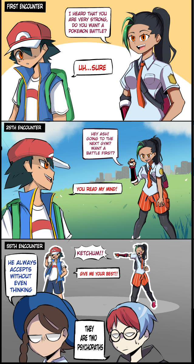 Ash Vs Nemona Nemona Know Your Meme