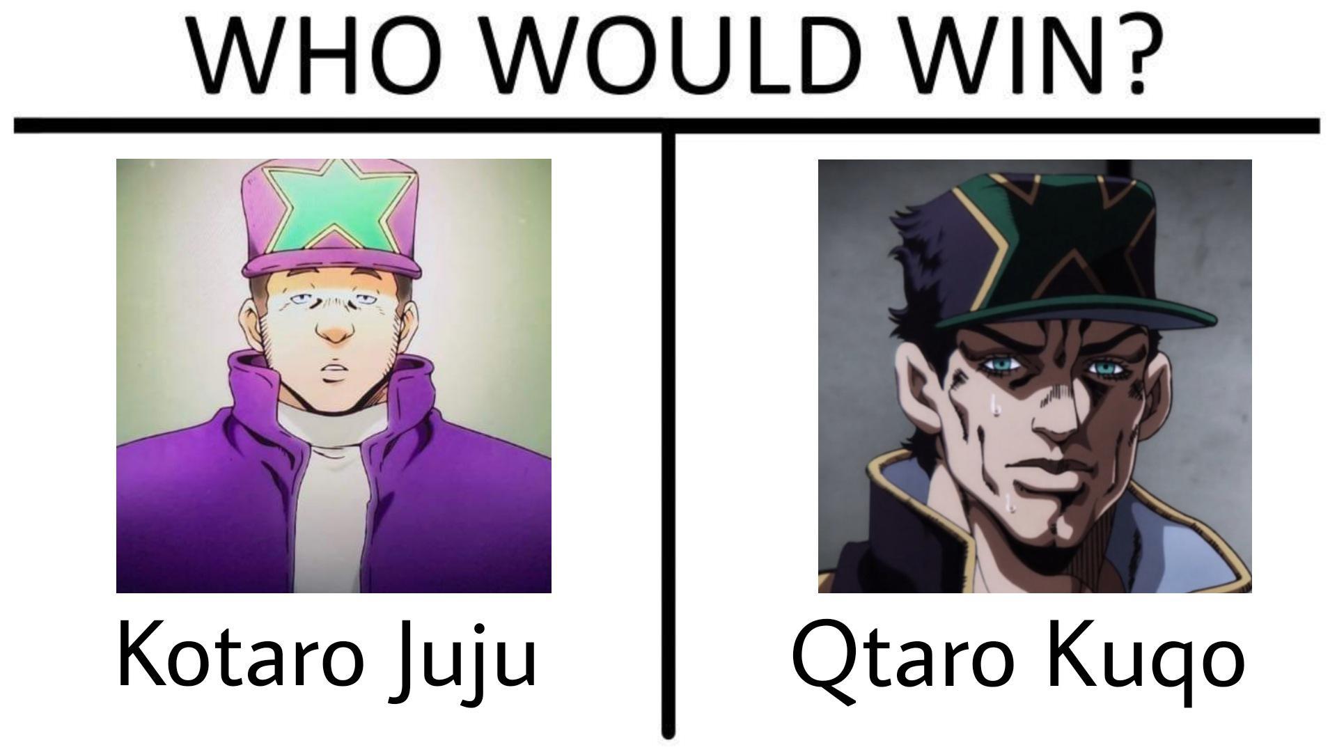 Man has more versions in stone ocean than other parts /r