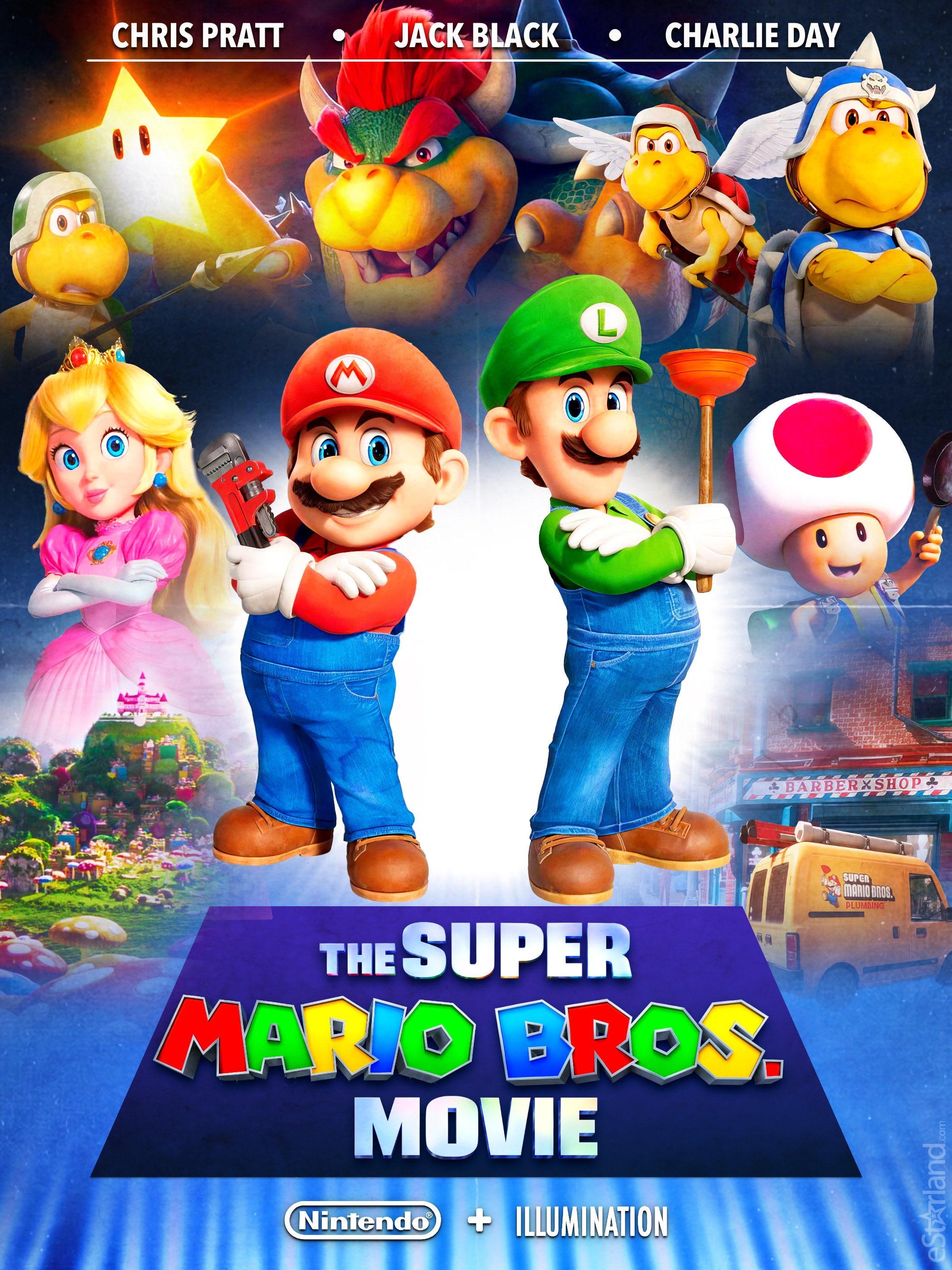 Poster Remake Of The Super Mario Bros Movie 1993 The Super Mario 