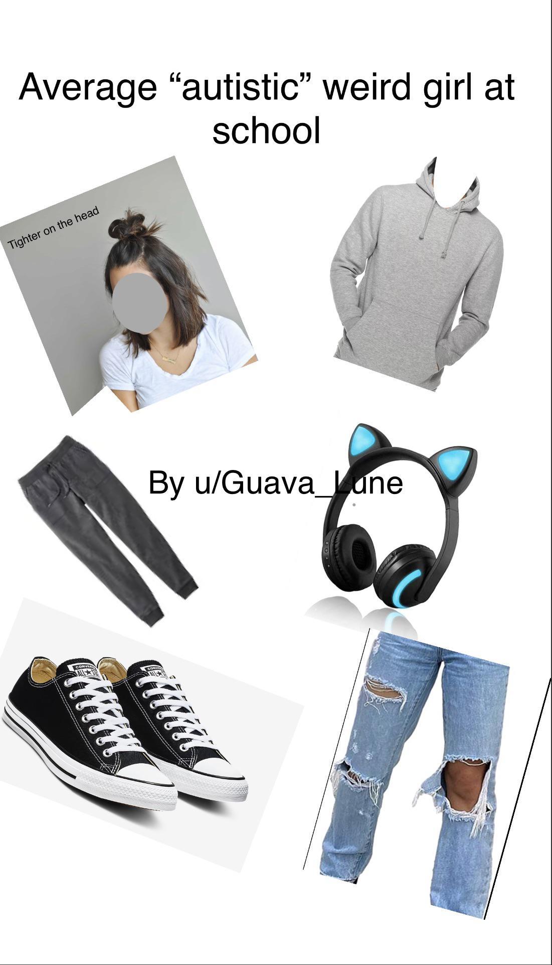 The “autistic” girl at school starter pack /r/starterpacks Starter