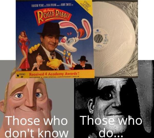 Who Framed Roger Rabbit on Laserdisc /r/memes Know Your Meme