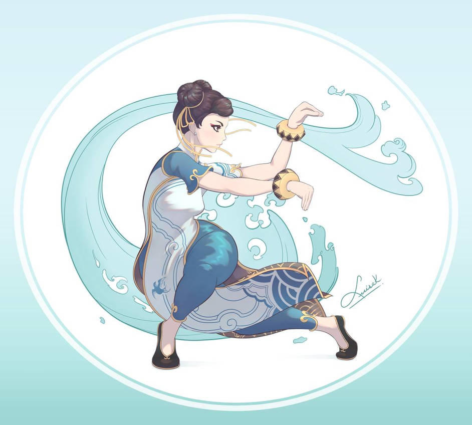 Chun-li - Be Water | Chun-Li | Know Your Meme